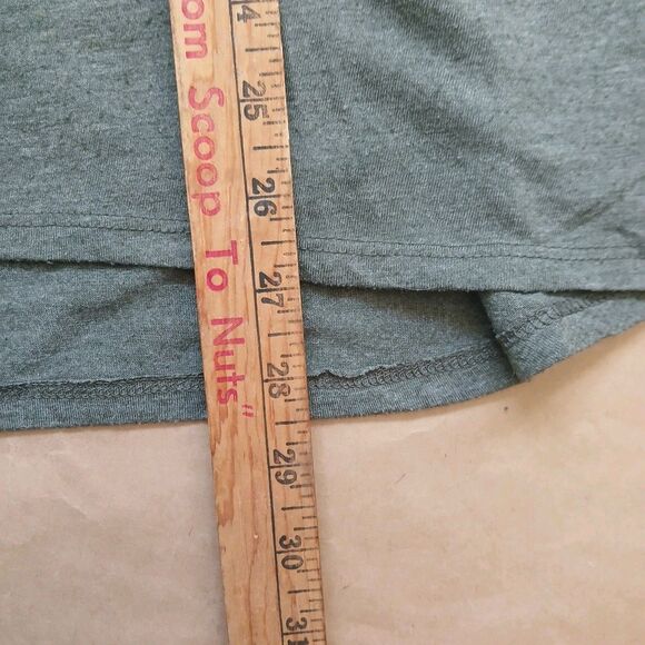 Womens Give A Hoot Don't Polute Woodsy Owl T-shirt XXL Heather Green Jerry Leigh - Picture 7 of 7